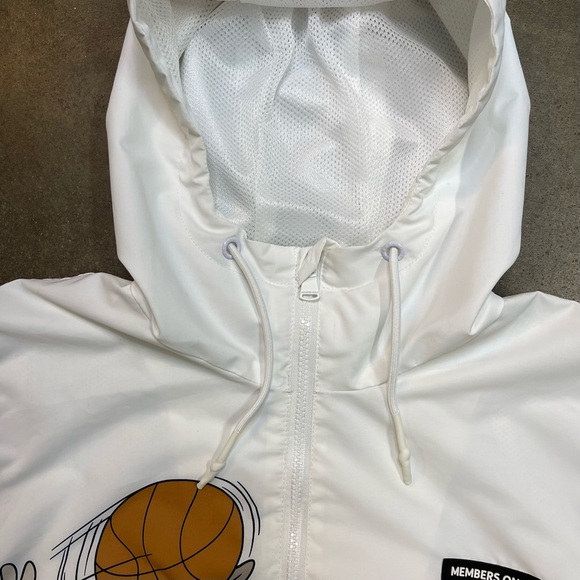 Vintage Members Only x Looney Tunes Space Jam Hooded Jacket - Picture 6 of 14